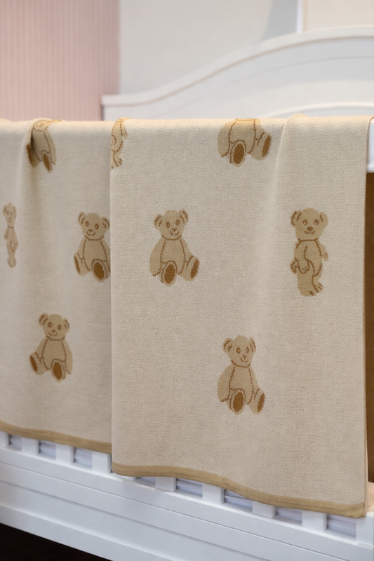 Cobija de ositos para bebé
